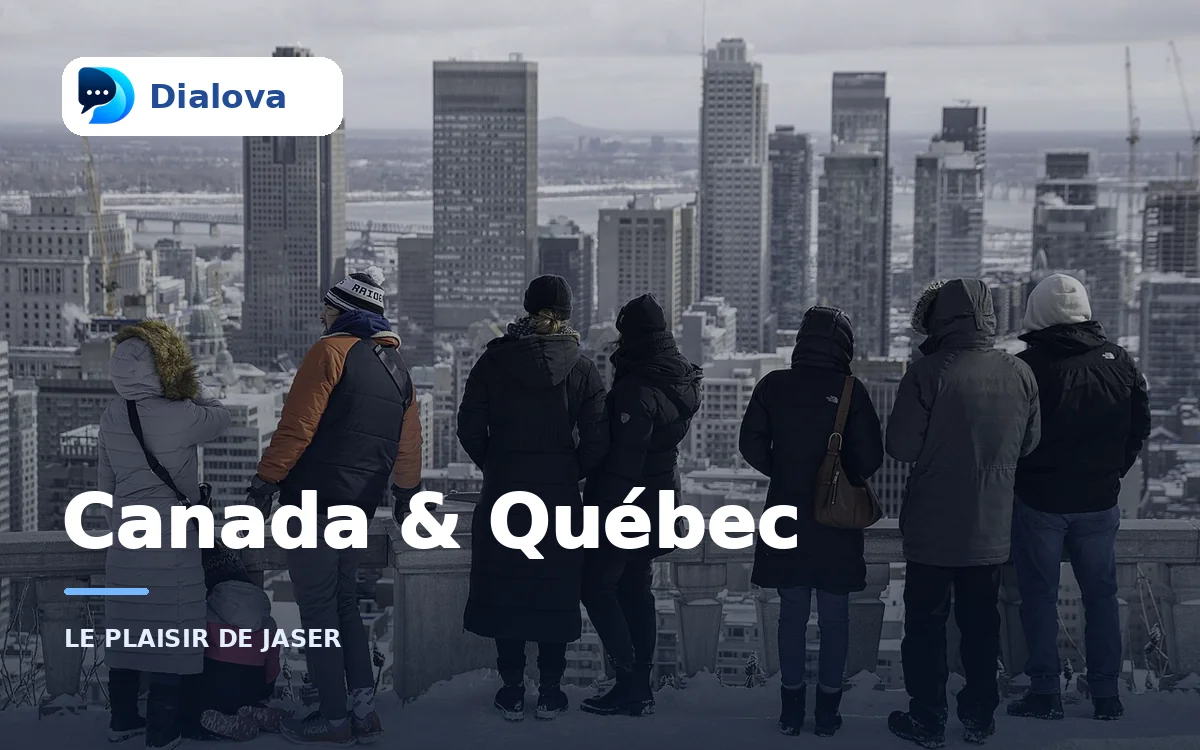 Dialova Canada et Québec, sur une vue de Montréal.